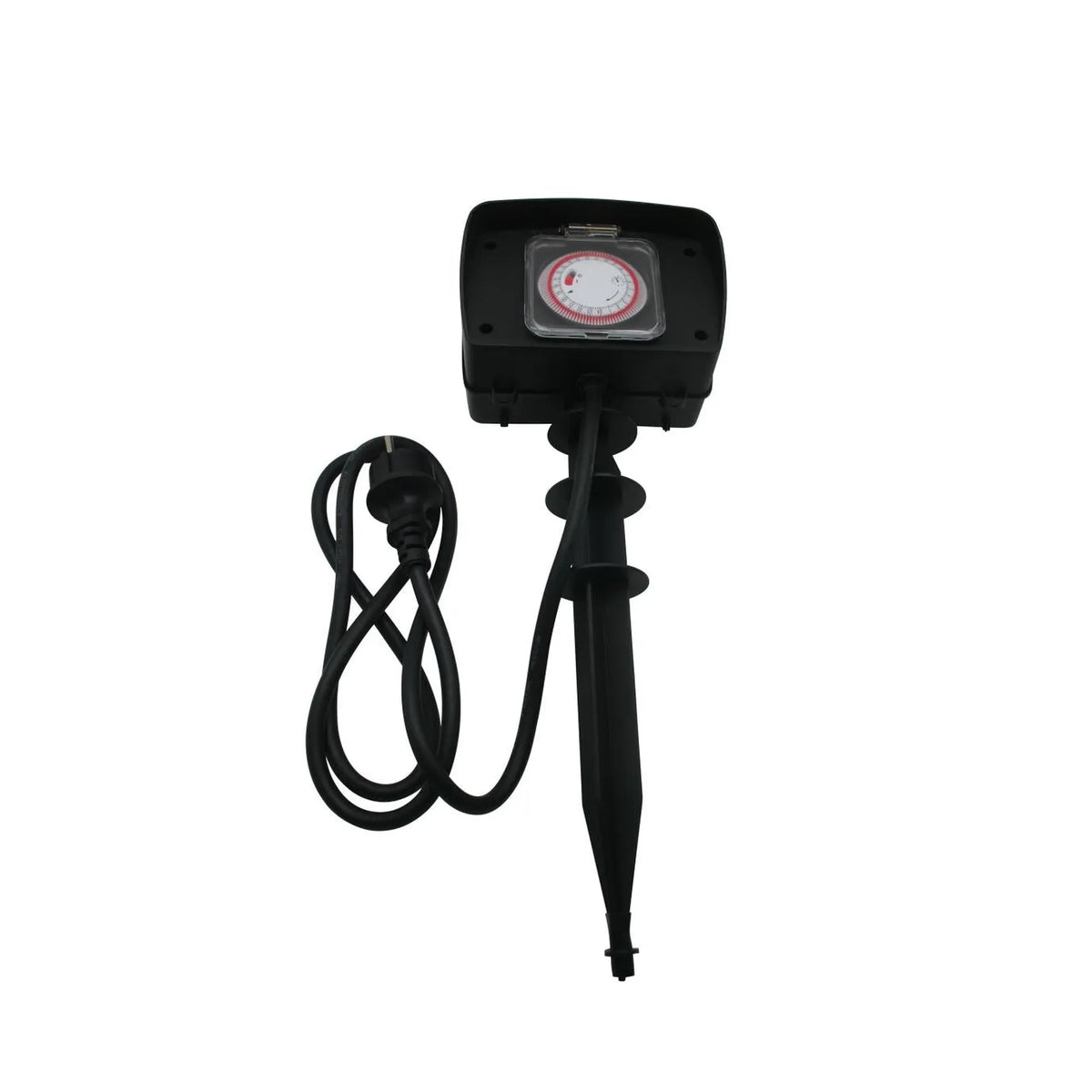 Benson Electric Tuincontactdoos op spies met timer 1.5 mtr