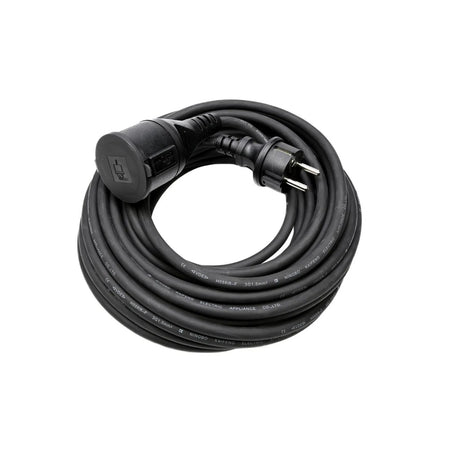 Benson Electric Verlengsnoer + RA 3 x 1.5 15 mtr rubber
