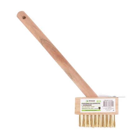 Benson Garden Voegenstaalborstel met steel 30 cm