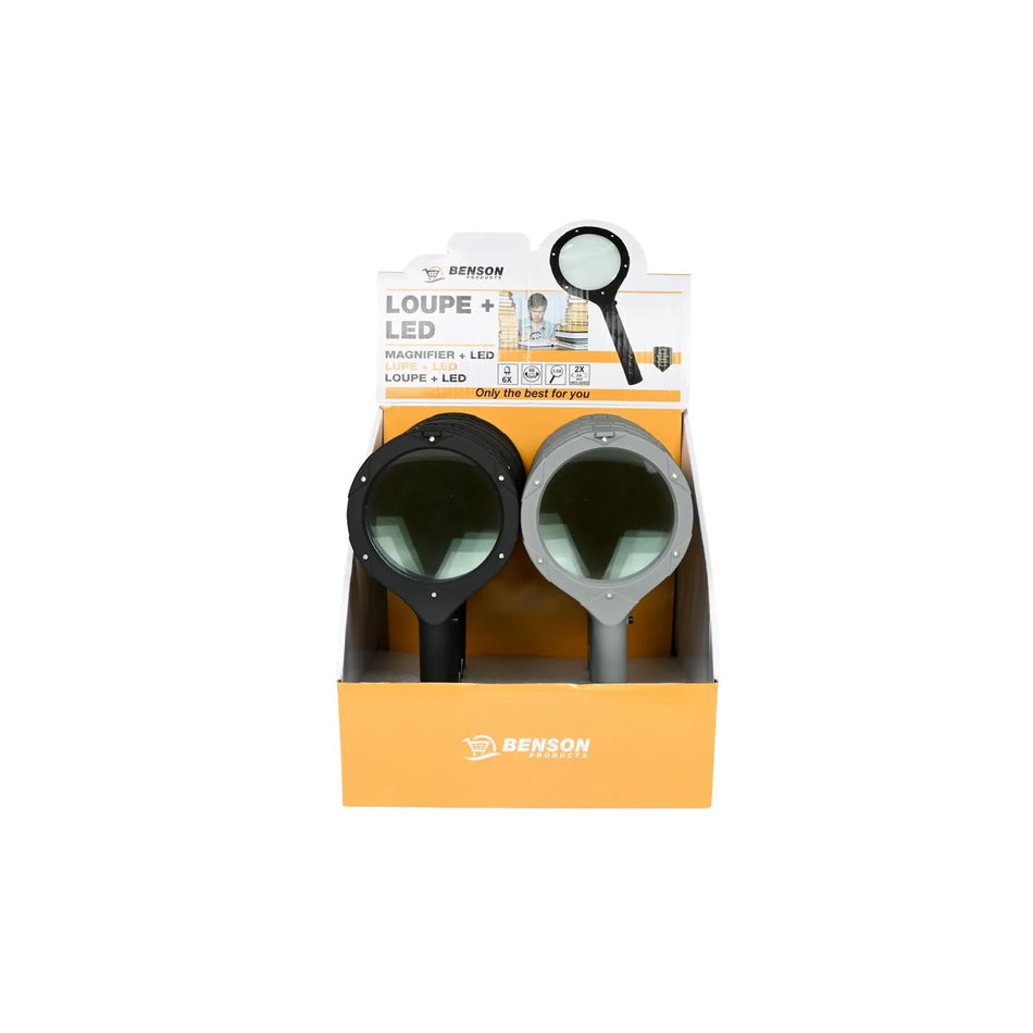Benson Loupe 6 x LED display