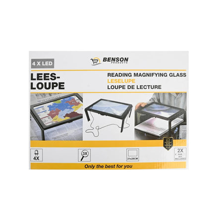 Benson Leesloupe A4 4 x led