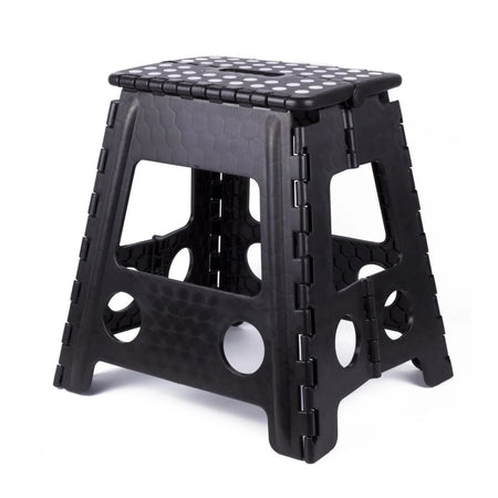 Benson Outdoor Kruk opvouwbaar zwart wit groot 120 kg