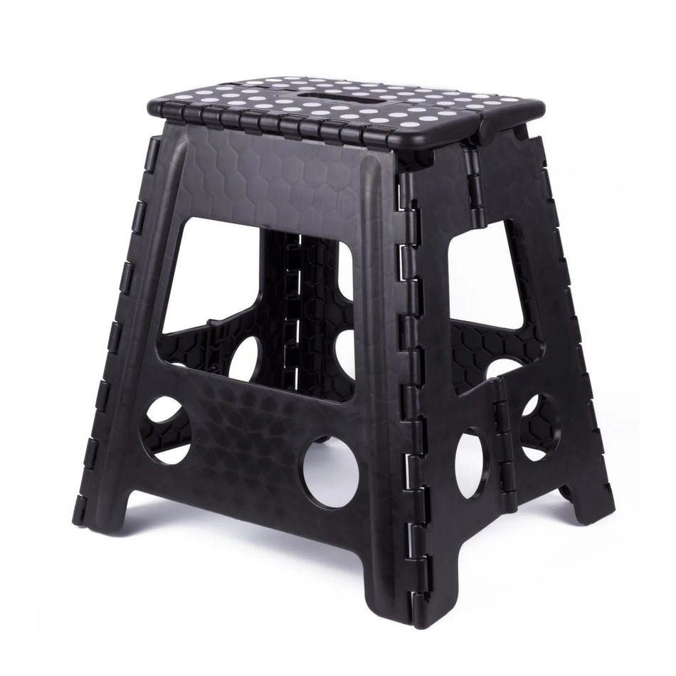 Benson Outdoor Kruk opvouwbaar zwart wit groot 120 kg