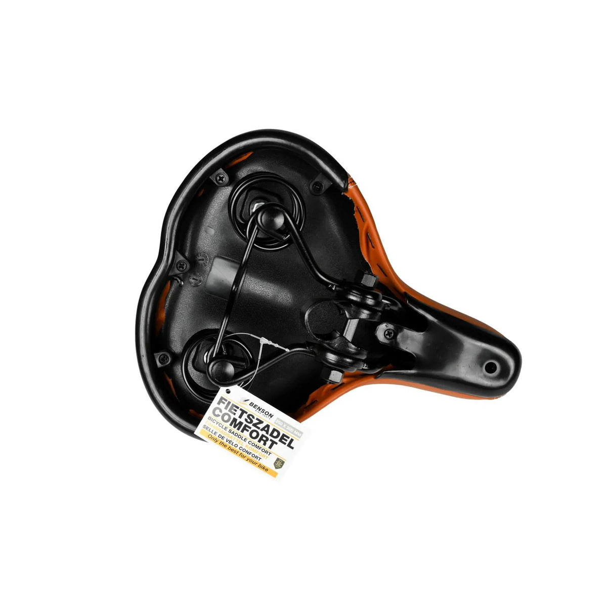 Benson Bike Parts Fietszadel comfort bruin