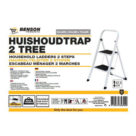 Benson Huishoudtrap 2 treden