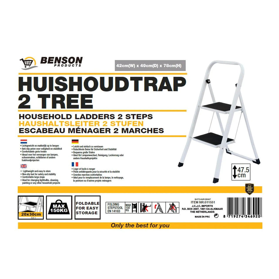 Benson Huishoudtrap 2 treden
