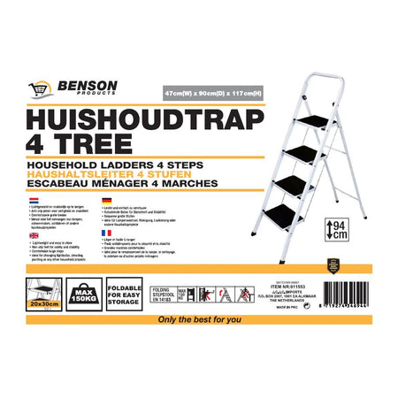 Benson Huishoudtrap 4 treden