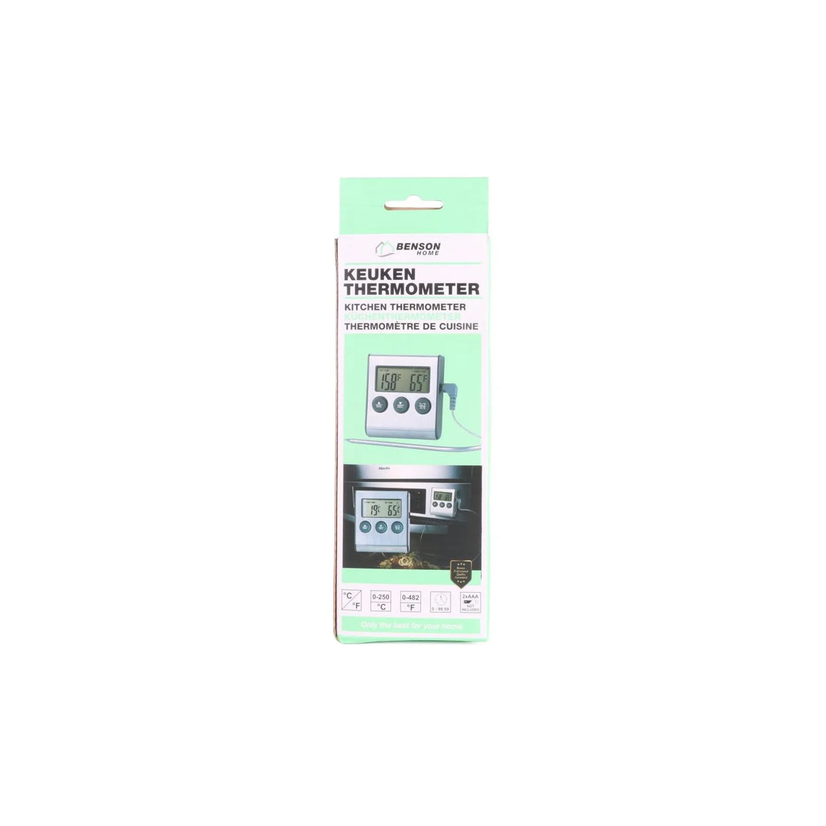 Benson Keukenthermometer digitaal met timer