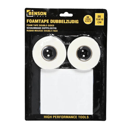 Benson Tools Foamtape set dubbelzijdig
