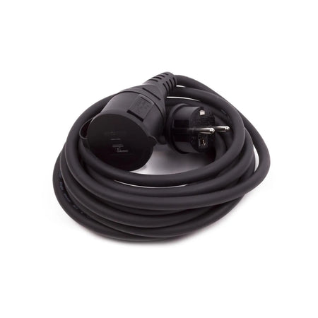 Benson Electric Verlengsnoer + RA 3 x 1.5 5 mtr rubber