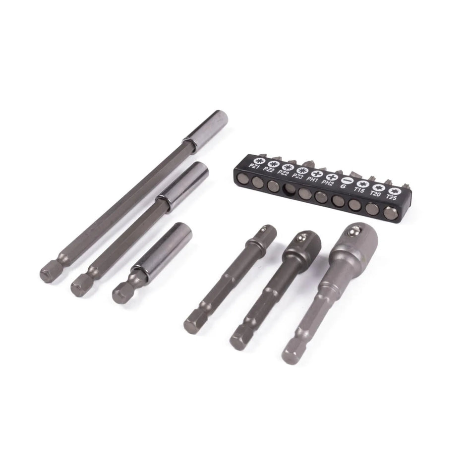Benson Tools Bit en dop verlengset 16 dlg