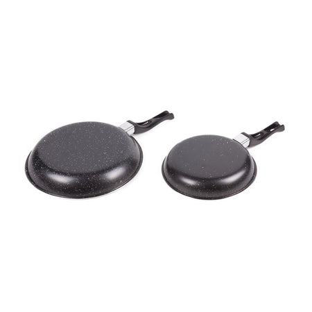 Benson Koekenpan set 2 dlg 20 + 25 cm staal