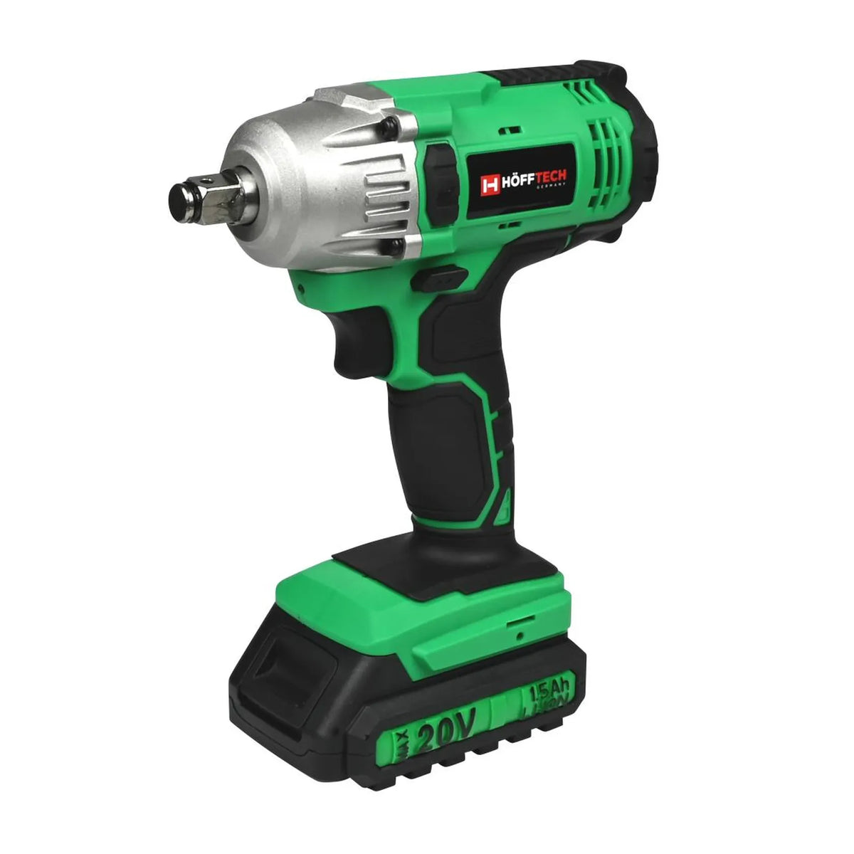 Höfftech Accu slagmoersleutel 1/2" 20 v + 4 doppen