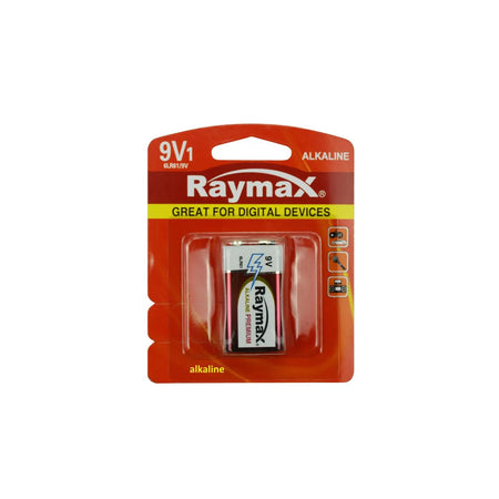 Raymax batterij 9V 6LR61 alkaline