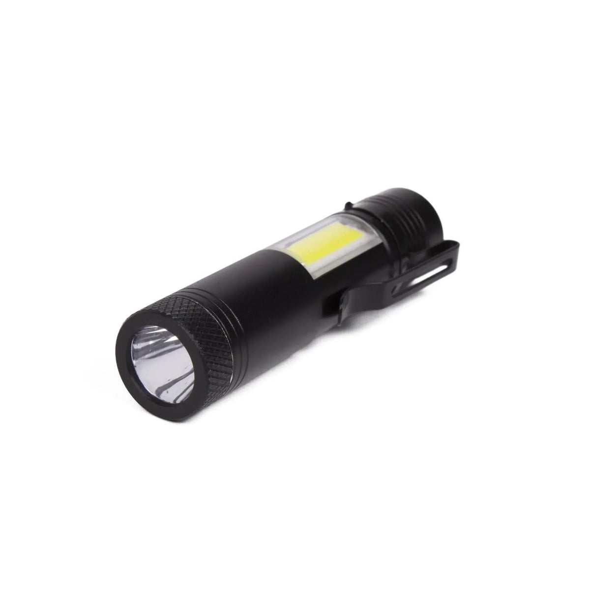 Höfftech Zaklamp LED + COB alu mini 92 x21 mm