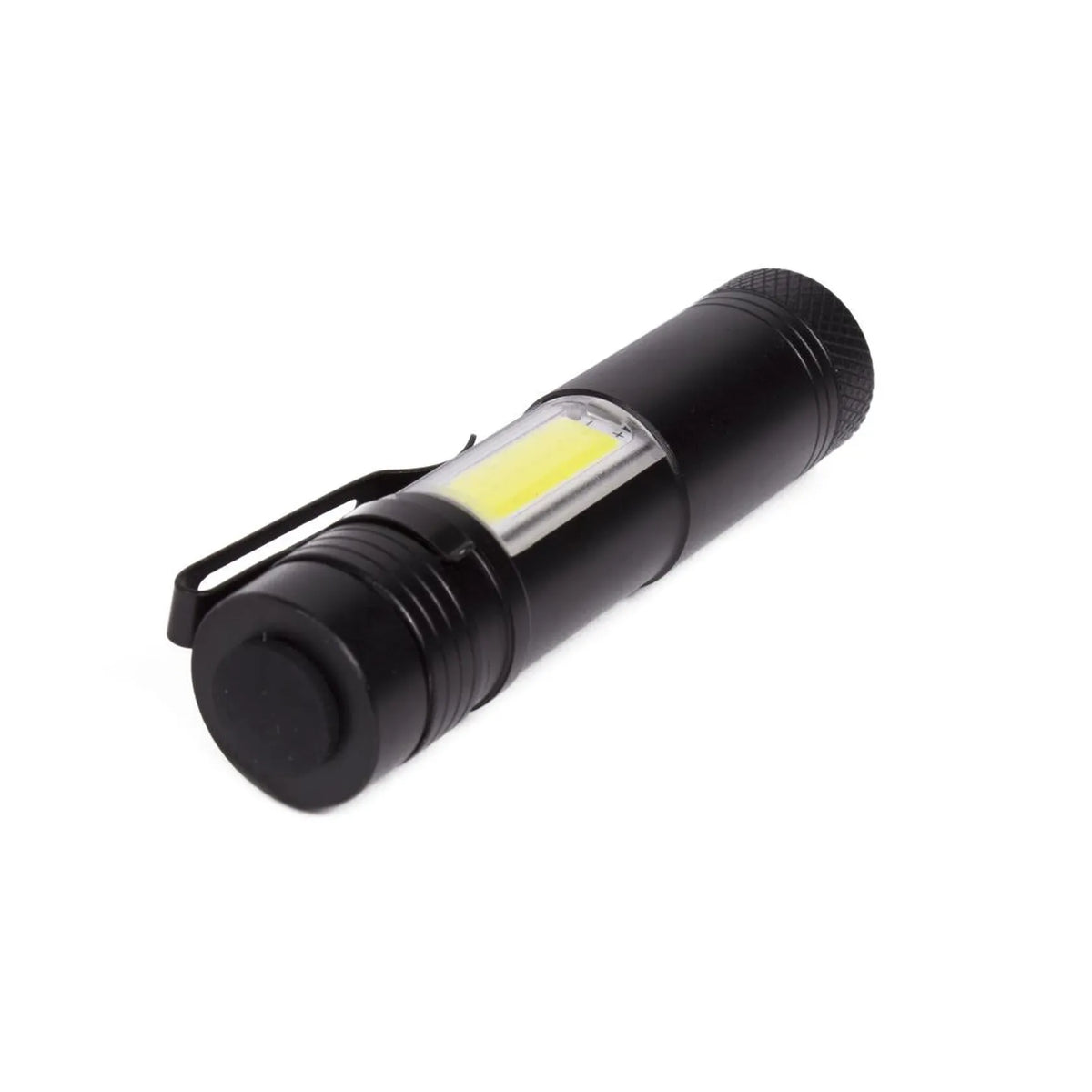 Höfftech Zaklamp LED + COB alu mini 92 x21 mm