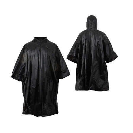 Benson Outdoor Poncho duurzaam zwart