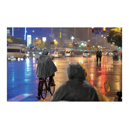 Benson Outdoor Poncho duurzaam zwart