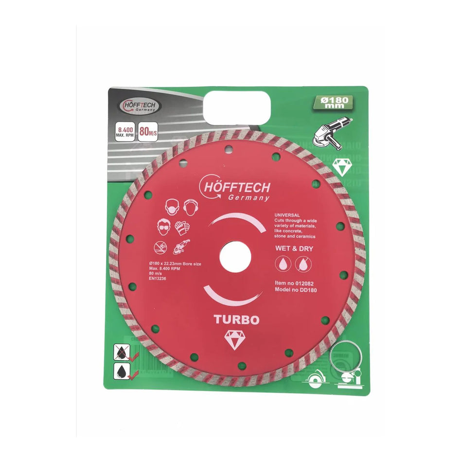 Benson Tools Diamantschijf ø180 mm nat/droog
