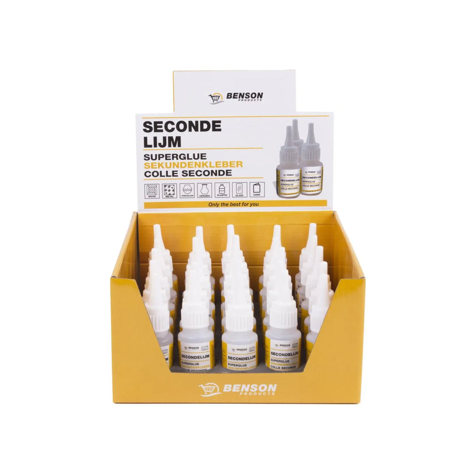 Benson Secondelijm 20 gr display