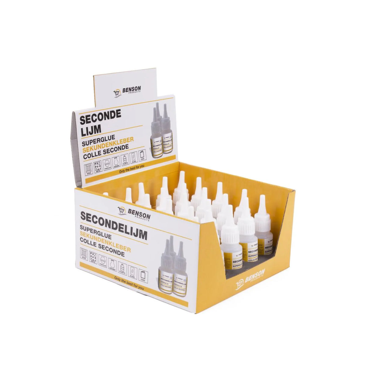 Benson Secondelijm 20 gr display