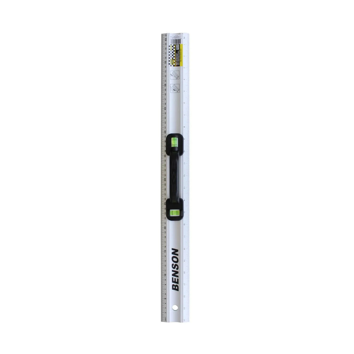 Benson Tools Liniaal 60 cm alu + waterpas met grip