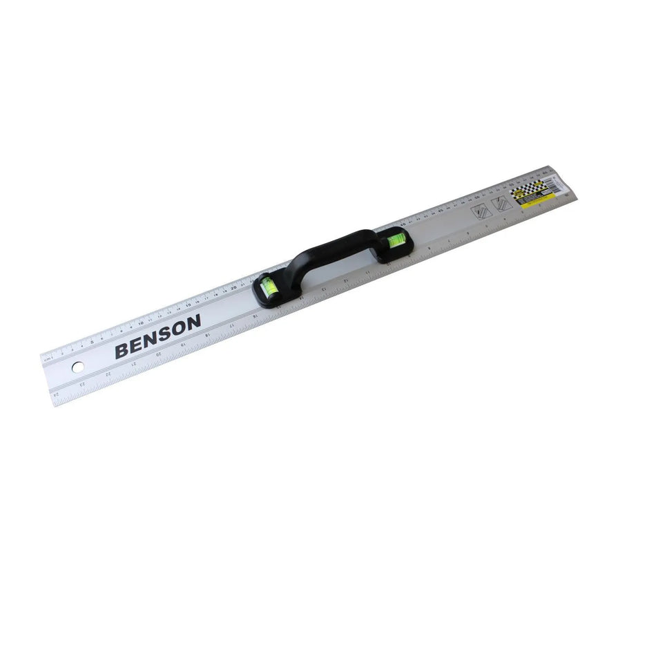 Benson Tools Liniaal 60 cm alu + waterpas met grip