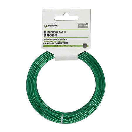 Benson Garden Binddraad groen 2 mm x 15 mtr