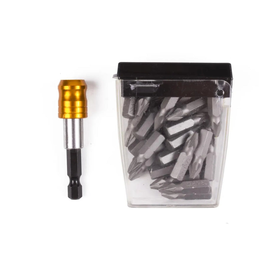 Benson Tools Bitset gehard s2 25 dlg pz2 quick release