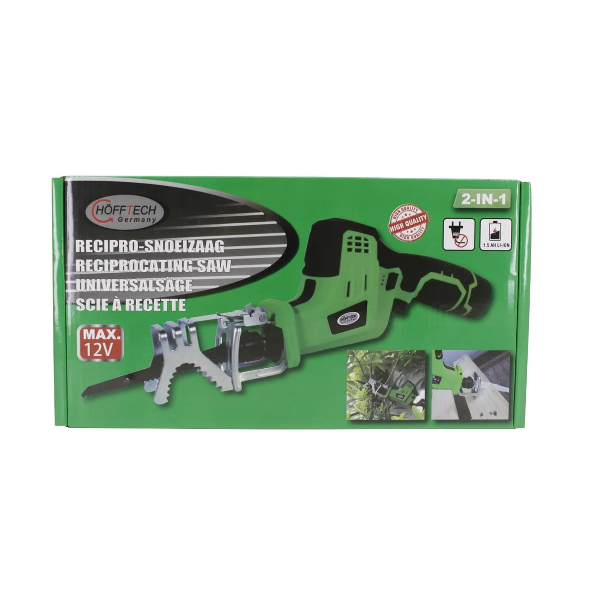 Höfftech Accu recipro-snoeizaag 12V 1500 mAh li-ion