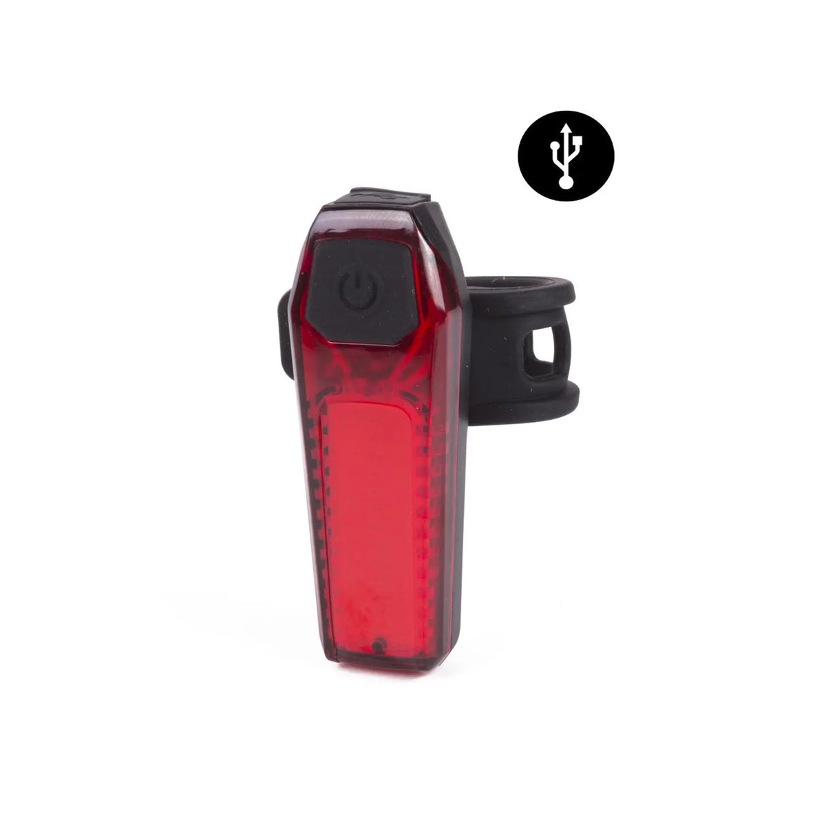 Benson Bike Parts Fietslamp COB oplaadbaar rood
