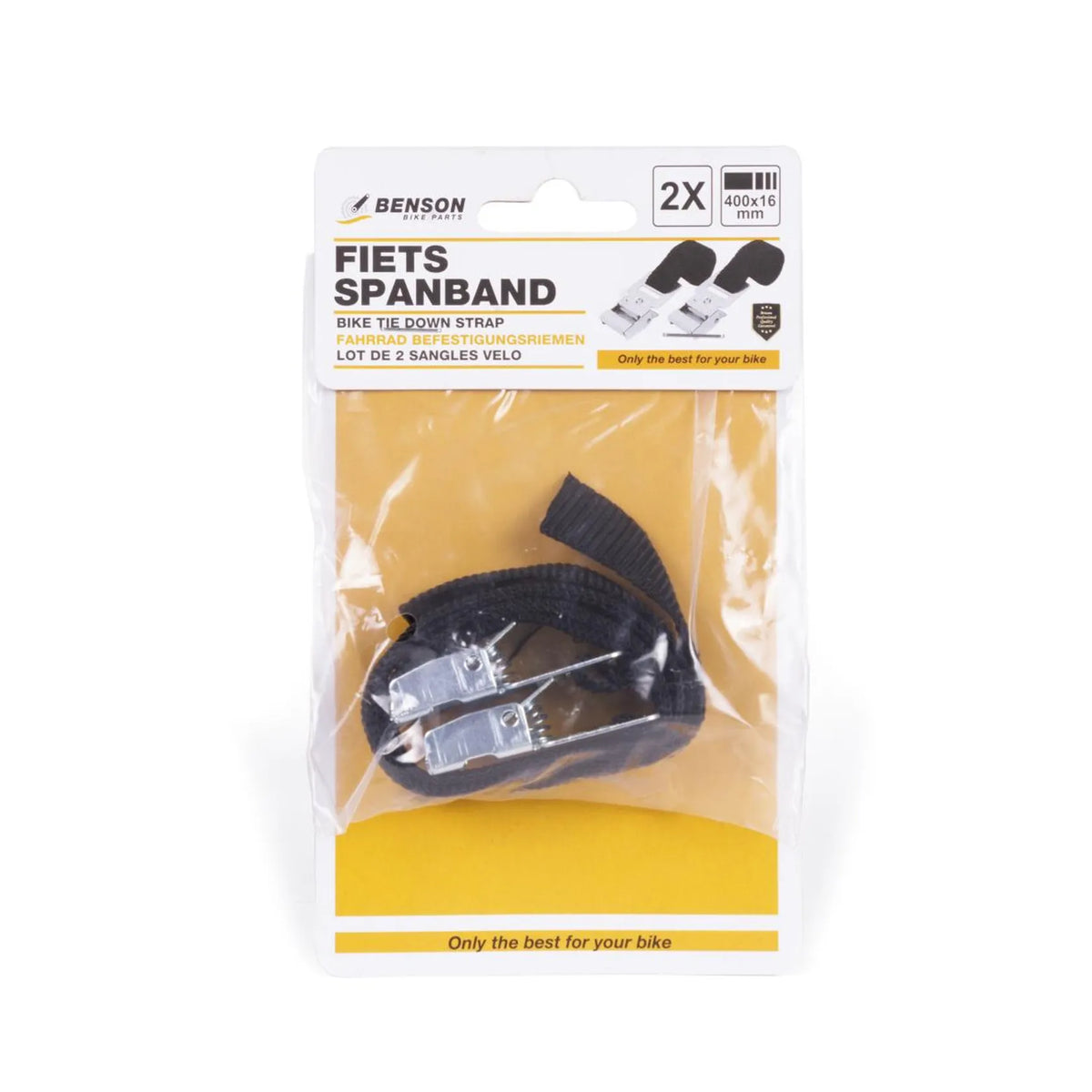 Benson Bike Parts Fietsspanband 2 dlg 400 x 16 mm