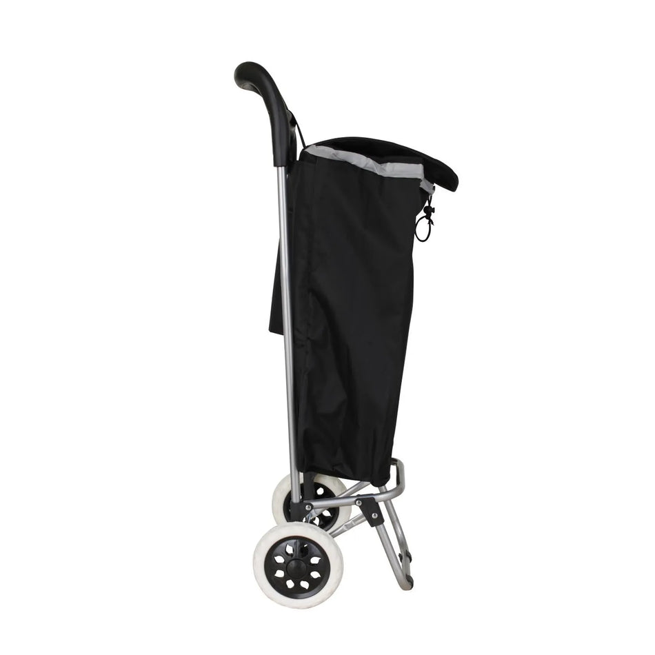 Benson Boodschappentrolley 92 x 32 x 21 cm zwart