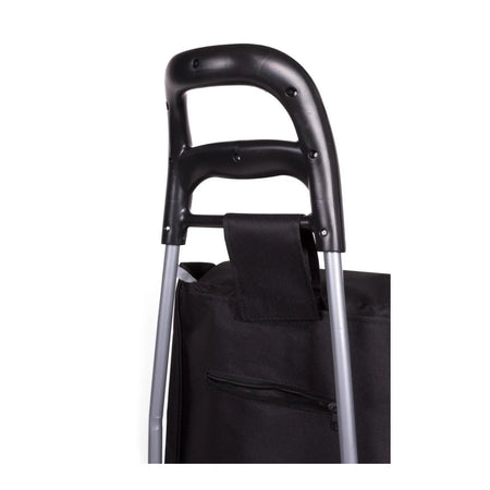 Benson Boodschappentrolley 92 x 32 x 21 cm zwart