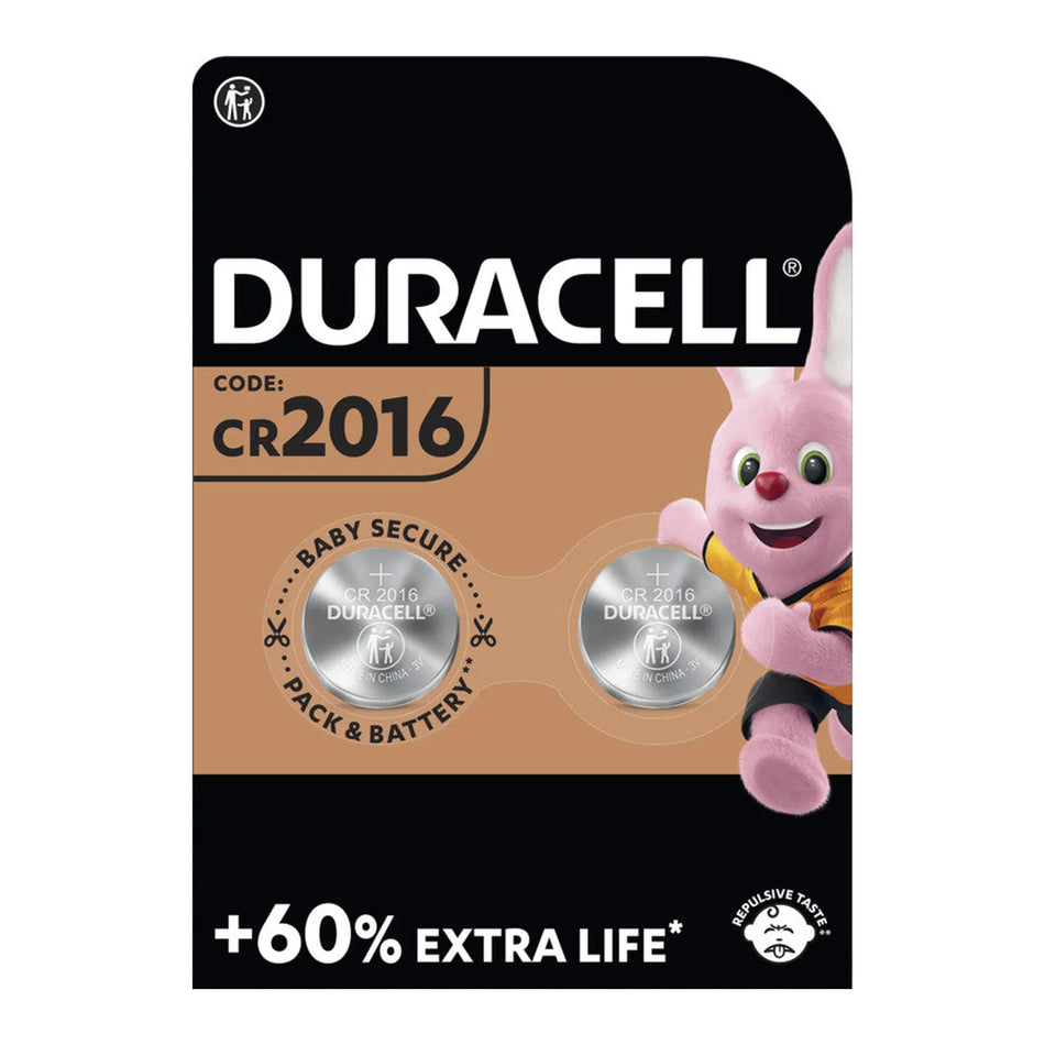 Duracell lithium DL 2016 2 dlg