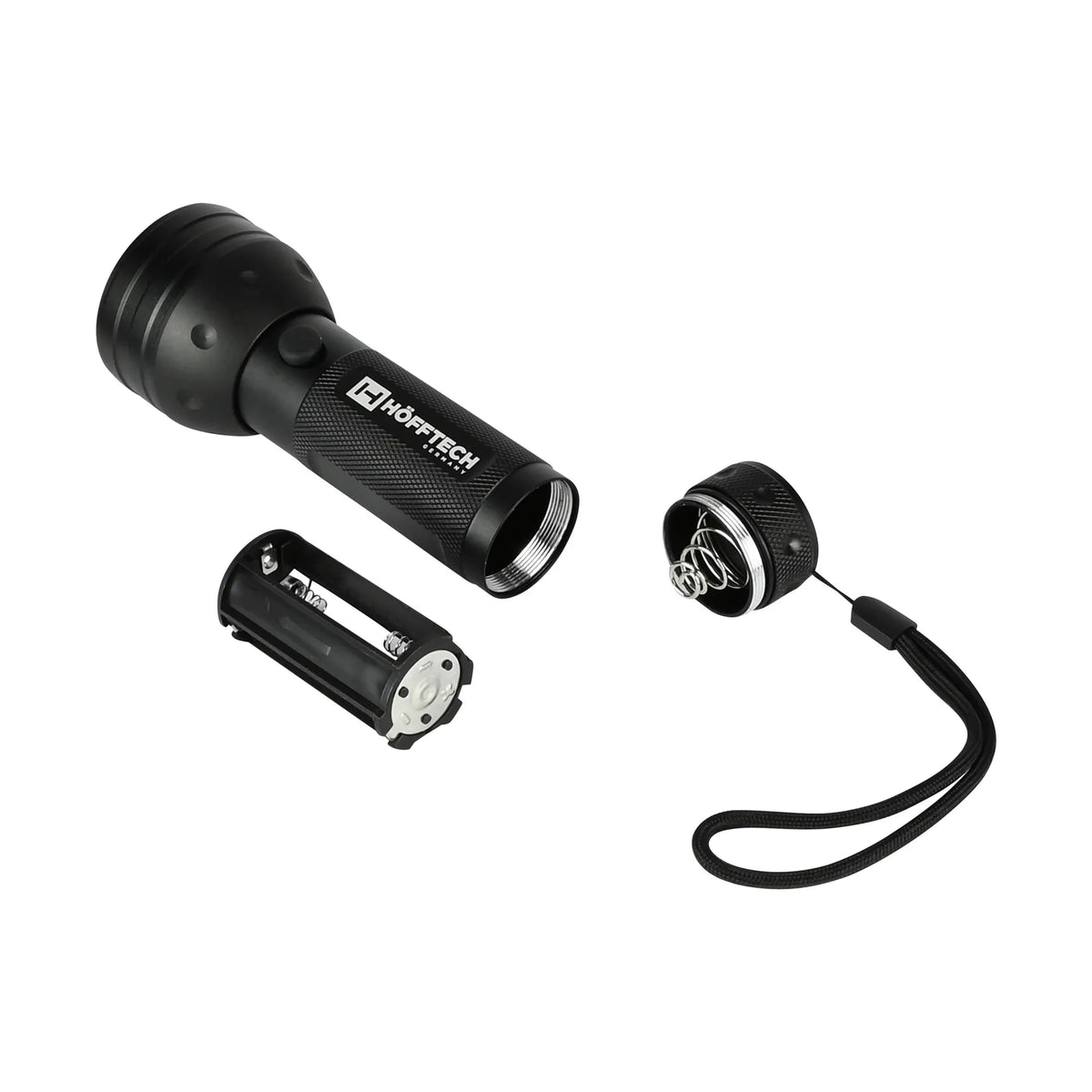 Höfftech Zaklamp UV 51 LED alu profi