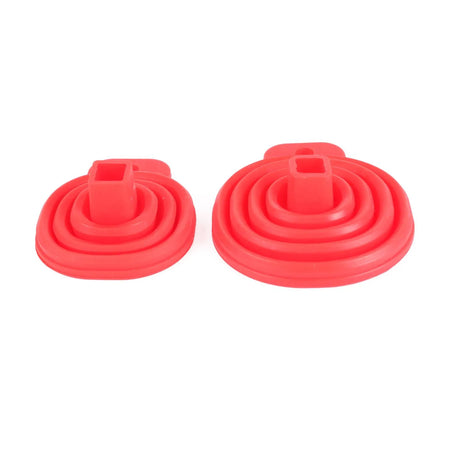 Benson Tools Trechter opvouwbaar siliconen 2 dlg