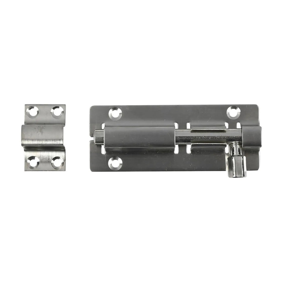 Benson Tools Deurschuif 4" 100 mm RVS