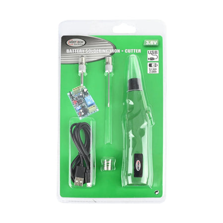 Höfftech Accu soldeerbout + snijder 3.6V 2.0 Ah