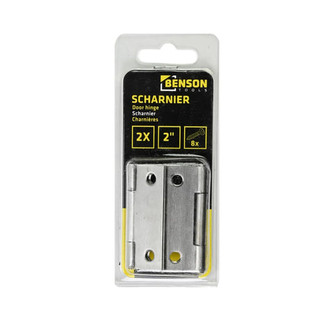Benson Tools Scharnier 2" 2 dlg RVS