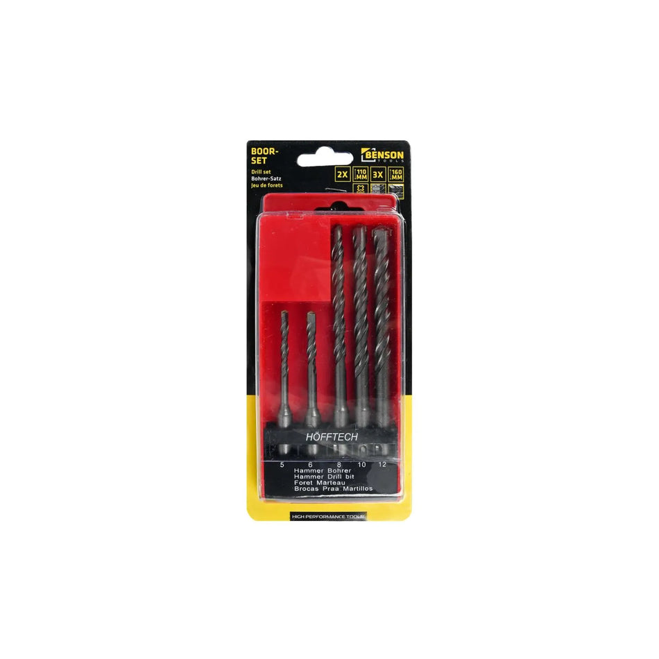 Benson Tools Boorset 5 dlg SDS+