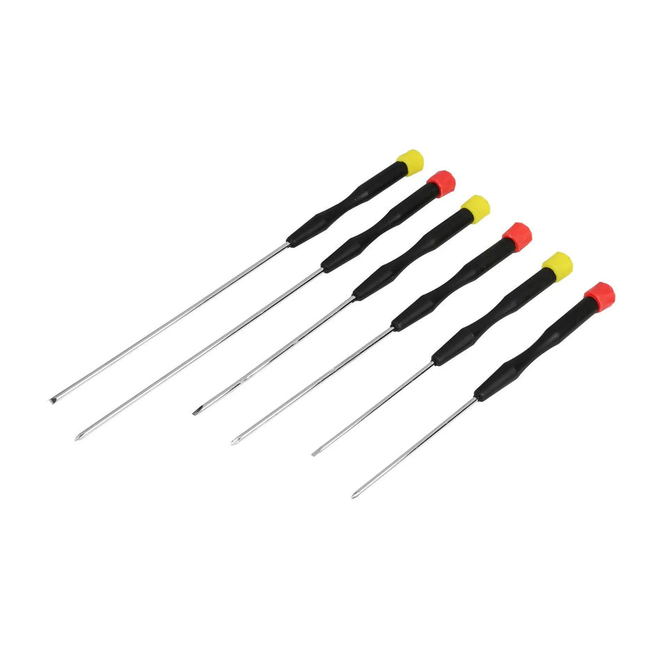 Benson Tools Schroevendraaier set precisie 6 dlg extra lang
