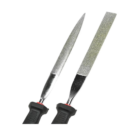 Benson Tools Diamantvijl 2 dlg plat en half rond