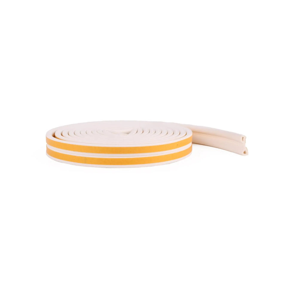 Benson Products Tochtstrip P-profiel 2 x 3 mtr wit