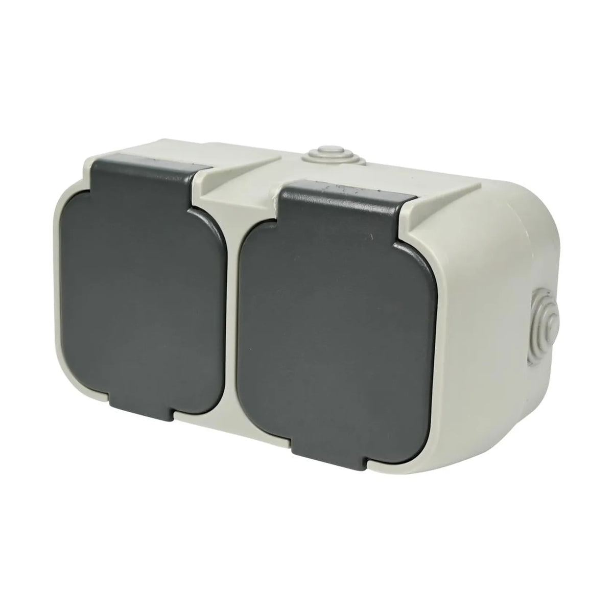 Benson Electric Stopcontact 2-voudig waterdicht IP54
