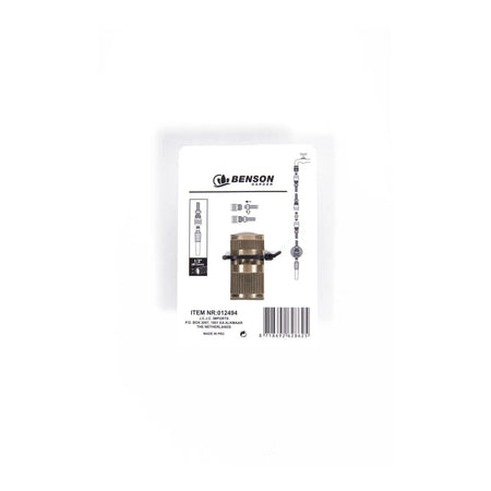Benson Garden Slangkoppeling messing 1/2"