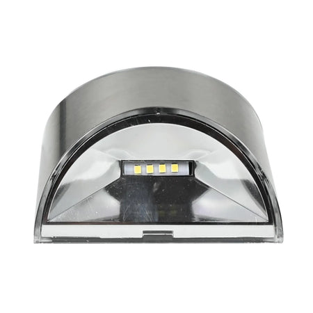 Höfftech LED lamp solar RVS 4 SMD 1.2V 300 mAh IP44