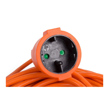Benson Electric Verlengsnoer 2X1.5 niet geaard 10 mtr oranje
