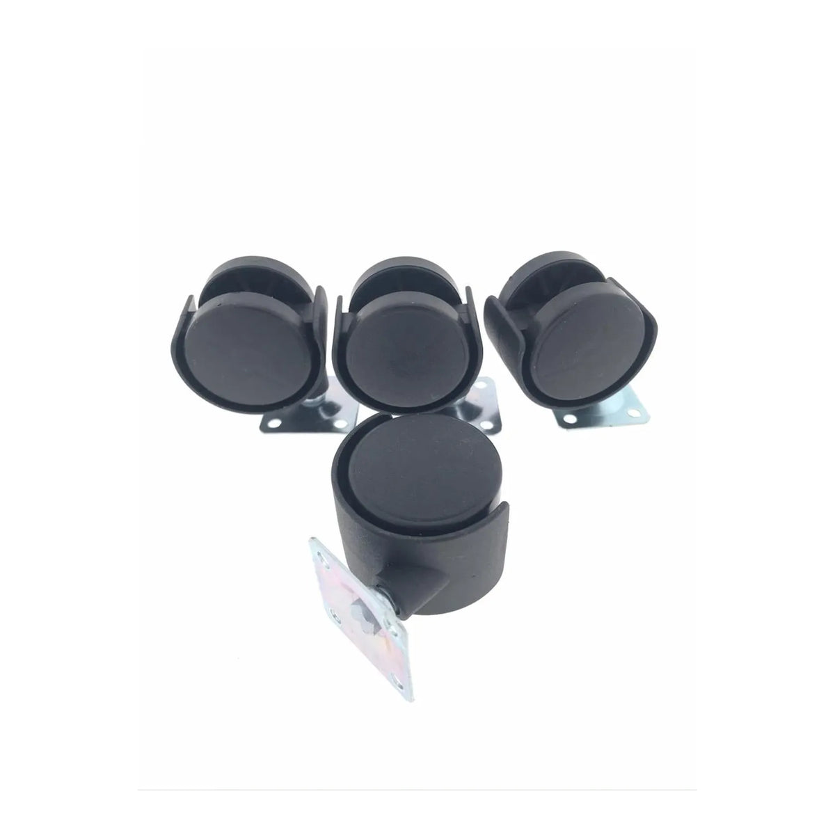 Benson Tools Zwenkwiel meubel 40 mm zwart 4 dlg