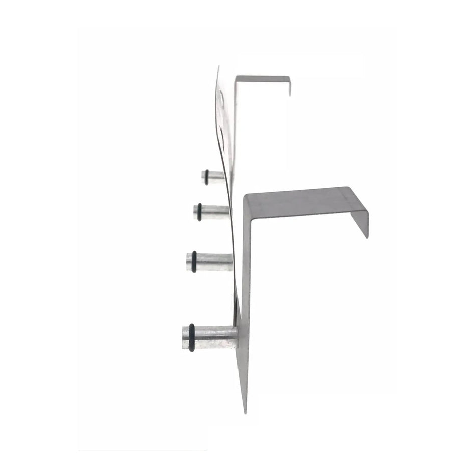 Benson Deurkapstok 4 haken RVS